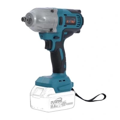 Imagen de Llave de Impacto Inalámbrica Brushless 21V KATSU FIT BAT 1/2&quot; 800 Nm con Motor sin Escobillas, Batería ni Cargador 102472