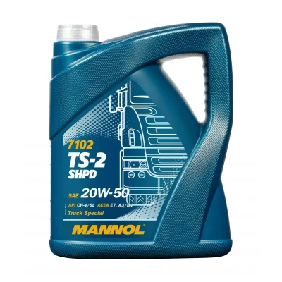 Imagen de Mannol TS 2 SHPD 20W 50 5L Aceite de motor MN7102 5 MERCEDES BENZ: Clase C Coupé, E Berlina, SL Cabrio, SSANGYONG: Rodius I, Rexton /