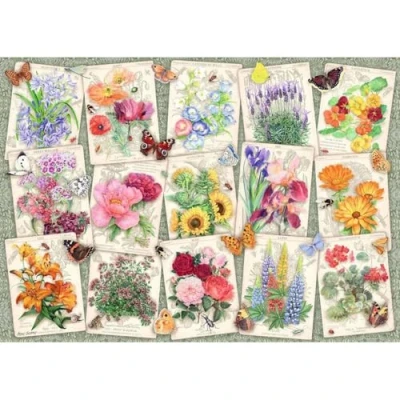 Imagen de Ravensburger Puzzle: Colección de Flores, Puzzle 1000 Piezas, Puzzles para Adultos, Piezas Pegamento Enmarcar Puzzles, Rompecabezas Regalos 70cm