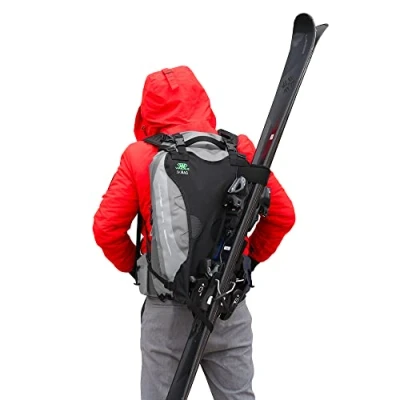 Imagen de Wantalis Skiback, El revolucionario portaesquí para Mantener Las Dos Manos Libres Especial Mochila