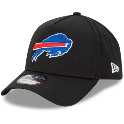 Imagen de New Era Buffalo Bills NFL Evergreen Negro Gorra Ajustable del Modelo 9Forty A Frame