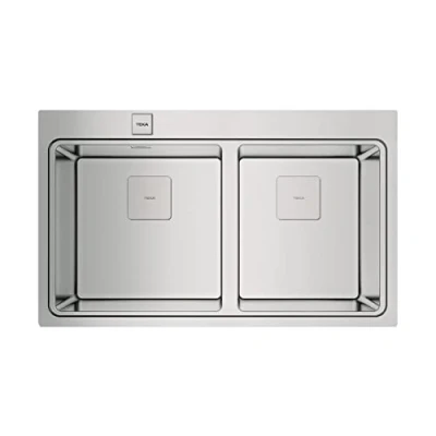 Imagen de Fregadero Teka Zenit Rs15 2C 86 Color Inox Ref 115030015 Mueble De 90 Cm
