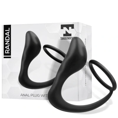Imagen de Tardenoche Plug Anal con Anillo para el Pene Randal