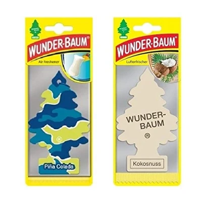 Imagen de Wunder Baum perfumado de abeto (piña colada + coco) 2 unidades