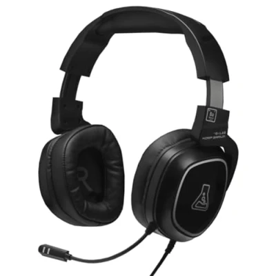 Imagen de The G Lab Korp Barium Auriculares Gaming con Sonido Estéreo, Micro Flexible, Jack 3.5 mm, Orejeras Giratorias Cómodas Cable PC/PS4/PS5/XBOX/SWITCH Blancos Nuevo