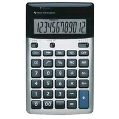 Imagen de Texas Instruments TI 5018 SV Calculadora (Escritorio, Básico, Negro, Plata, Botones, Battery/Solar)