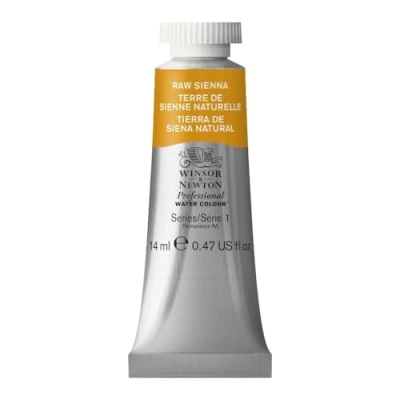 Imagen de Winsor &amp; Newton Acuarela Profesional Pintura de Acuarela, Alta Luminosidad, Resistente a la Luz, Calidad Archivo, Tubo 14 ML, Color Tierra Siena Natural