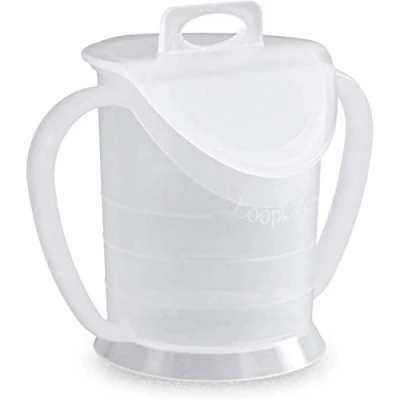 Imagen de LoopCup Aprender, mantener y volver a aprender beber La taza para todas las edades (blanco)