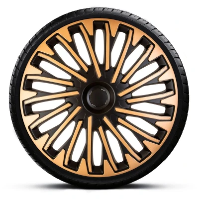 Imagen de AutoStyle PP 5415GB Tapacubos 15Pulgada dorado, negro