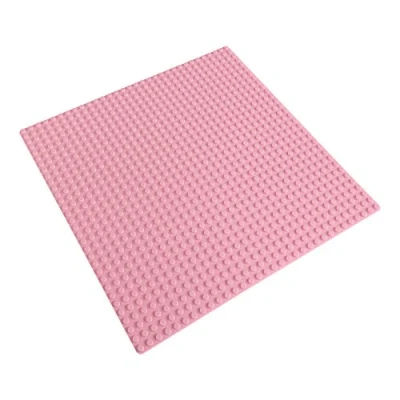 Imagen de Katara Placa de Construcción 25,5x25,5cm / 32x32 Pernos Compatible con Lego, Sluban, Papimax, Q Bricks, Color 1 x Rosa, 25.5 cm (1672 020)