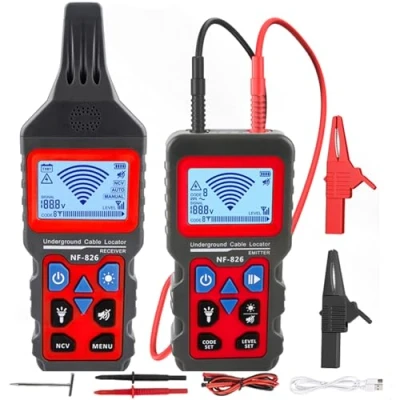 Imagen de NOYAFA Detector subterráneo del perseguidor alambre localizador probador cable, detección de los cables la pared y subterráneos, líneas eléctricas,
