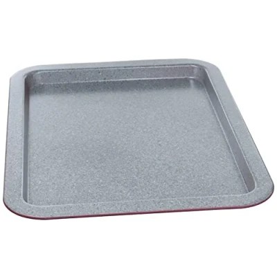 Imagen de Tognana Porcellane W444136GGBO horno Rectangular Acero al carbón Bandeja de (Universal, Horno, Rectangular, Gris, Rojo, carbón, Esmalte)