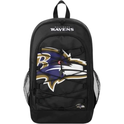 Imagen de FOCO Mochila NFL Bungee Baltimore Ravens