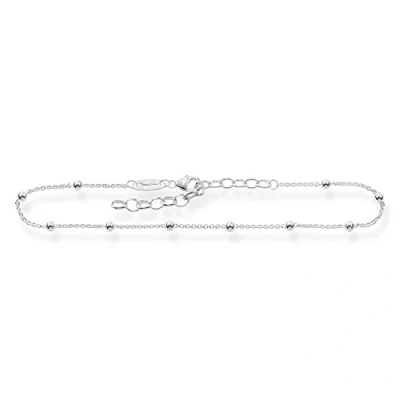 Imagen de Thomas Sabo Tobillera de plata ley 925 con lunares para mujer AK0002 001 12 L27V