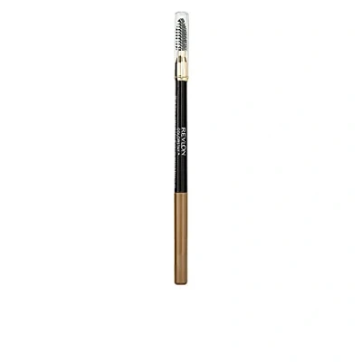 Imagen de Revlon ColorStay Lápiz de Cejas, Larga duración, Resistente al agua, dos lados: Punta Angular y Cepillo en Espiral (Tono #205 Blonde)