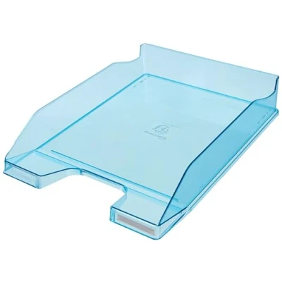 Imagen de Exacompta Linicolor Bandeja de correo, color turquesa transparente glossy