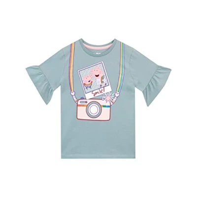 Imagen de Peppa Pig Camiseta para Niñas Azul 2 3 Años