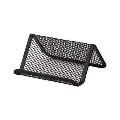 Imagen de D.RECT Business Card Holder Metal Mesh Black