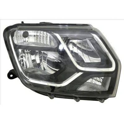 Imagen de TYC 20 14916 35 2 Faros izquierda H7/H1, W21/5W con luz diurna para circulación por la derecha sin servoelemento DACIA: Duster SUV
