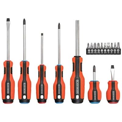 Imagen de BLACK+DECKER BDHT65003 Juego de destornilladores (17 piezas)