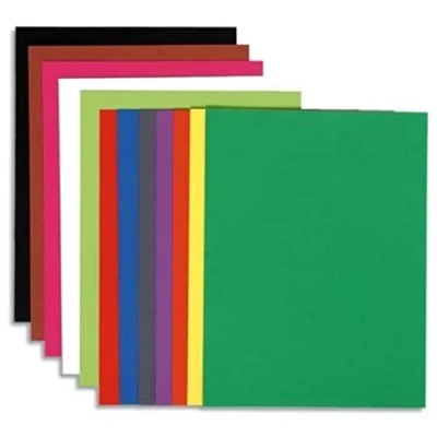 Imagen de Exacompta Flash 80 Paquete de 100 subcarpetas, 22 x 31 cm, multicolor