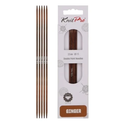 Imagen de KnitPro Alfileres para Tej, Madera, Colores Variados, 2,50 mm, 5