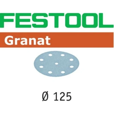 Imagen de Festool disco de lijar stf d125/8 p240 gr/100 granat