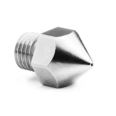 Imagen de micro swiss Boquilla chapada resistente al desgaste para Creality CR 10S Pro/CR 10 MAX original hotend solamente (M6x 75 mm) 0.6 mm