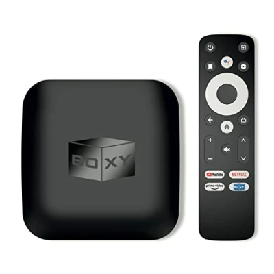 Imagen de BOXY Android TV 11 Box Reproductor multimedia Dune HD Media Center Chromecast Netflix in 4K Dolby Vision &amp; Atmos VP9 profile2, MKV/ISO DV P7 FEL AFR, HDR10+, DTS, USB 3.0, Wi FI, Bluetooth 5