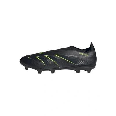 Imagen de adidas Predator League Laceless Firm Multi Ground Football Boots, Botas de fútbol Unisex Adulto, Core Black/Carbon/Lucid Lemon, 38 EU