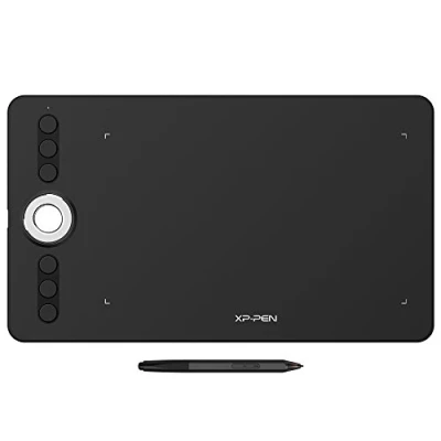 Imagen de Tableta Gráfica De Dibujo Xp pen Deco02 5,6&quot; 6 Atajos Negro