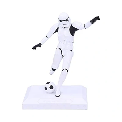 Imagen de Nemesis Now Figura Oficial de Stormtrooper Back of The Net (17 cm), Color Blanco (B5870V2)
