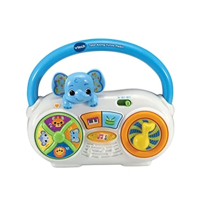 Imagen de VTech Radio de melodías Baby Take Along, Multicolor, 1 Count (Pack of 1) (VTC TOY84)