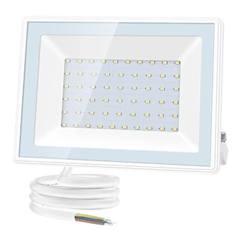 Imagen de Aigostar Foco led Exterior 50w,4300LM Proyector LED,IP65 Impermeable Luz de Seguridad,Luz blanca 6500K Luces exterior,Para Jardín,Patio,Garaje