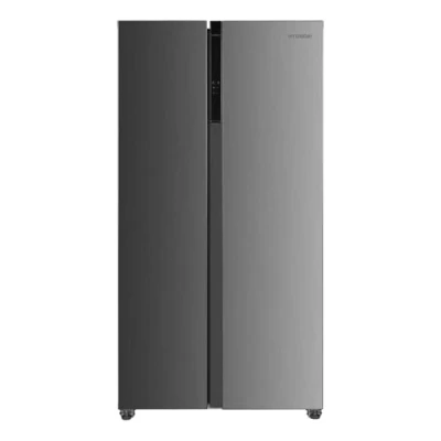 Imagen de Hyundai Frigorífico Americano Inox, 2 Puertas. HA18900ENFX, Capacidad 442 Litros, No Frost, Multi Air Flow, Bajo Nivel Sonoro, Clasificación Energética E
