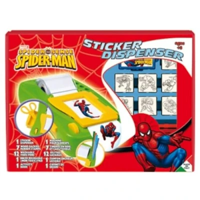 Imagen de Multiprint Spiderman 8817 Pack de 7 Sellos (MP8817)