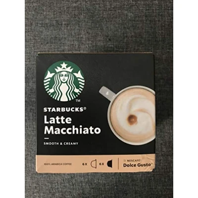 Imagen de Nescafe Dolce Gusto Starbucks Latte Macchiato x 3 Cajas (36 Cápsulas)