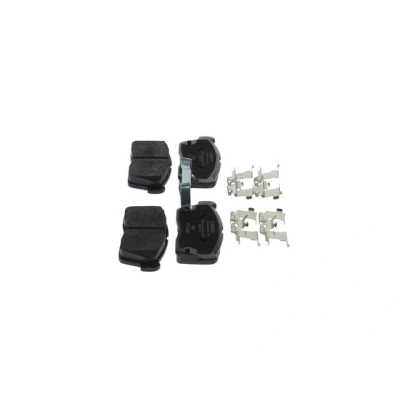 Imagen de BOSCH 0 986 494 618 Juego de pastillas freno Low Metallic con avisador acústico desgaste instrucciones montaje SUZUKI: Alto VII, IGNIS 2