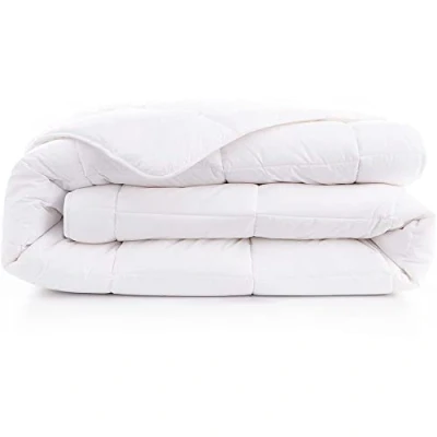 Imagen de Abeil Edredón Prestigio Quallofil Allerban anti ácaros Algodón blanco 350g/m², Cama 120 200 x cm
