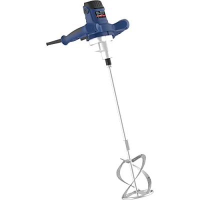 Imagen de Güde agitador GRW 1400 (1400 W, regulación electrónica continua de la velocidad en el mango 0 760 1/min, engranaje metálico, ergonómico, alojamiento M14, 140 mm diámetro para