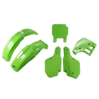 Imagen de UFO PLAST Kit verde Kawasaki KX 125 1989