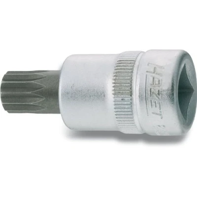 Imagen de HAZET 8808 10 Piezas insertables de llave cubo DIN2324, DIN2325 M10 XZN moleteado