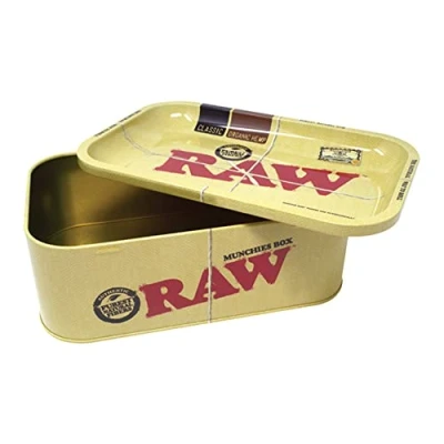 Imagen de RAW Munchies Caja de almacenamiento metal 10.75 x 6.75 pulgadas
