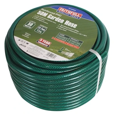 Imagen de Faithfull Manguera de PVC reforzada (50 m, 1/2&quot;/13 mm)