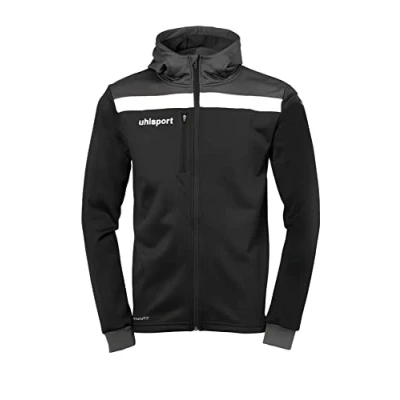 Imagen de Uhlsport Offense 23 Multi Hood Jacket Chaqueta Con Capucha Para Hombre, negro/antracita/blanco, L