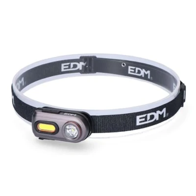Imagen de EDM Linterna Cabeza Led 400Lm Recargable