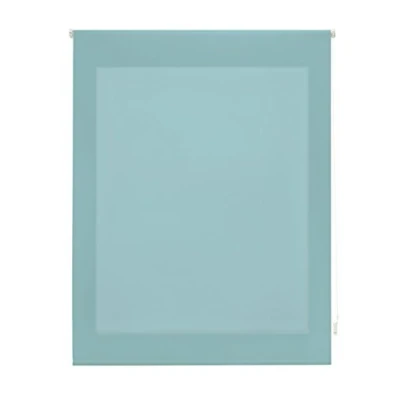 Imagen de Uniestor Liso Estor enrollable translúcido Celeste, 120 x 175 cm (Ancho por Alto). Tamaño de la Tela 117 170 cm. Estores para ventanas