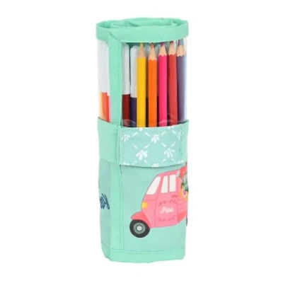 Imagen de Glowlab Plumier Enrollable 27 Pcs Pepa 7X20X7Cm, Multicolor, S (SAFTA 412217786)