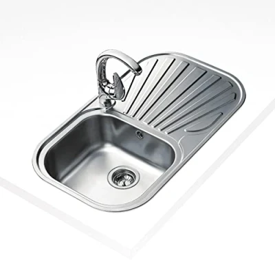 Imagen de ¡Oferta 13% ! Teka Stylo 1C 1E Dcha Fregadero De Cocina Acero 1Ø Inoxidable 45 Cm 1 Cubeta Escurridor