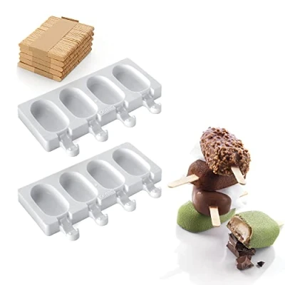 Imagen de silikomart Set 2 Ice Moulds GEL01 Mini Juego de moldes Silicona